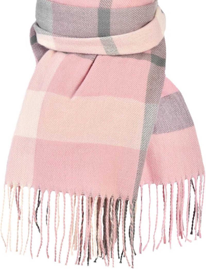 Pleneal Scarf for Women, Womens Winter/Fall Scarf,Long Plaid Shawls and Wraps, Cashmere Feel Blanket Pashmina Scarves - Image 1